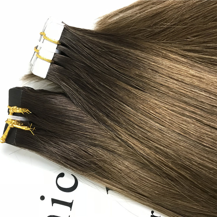 The most beautiful Balayage tape in hair extensions H44